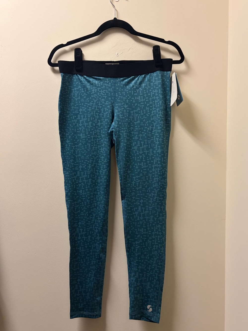 Soffe Jr.'s Teal Hatch Capri Dri Leggings - Teal